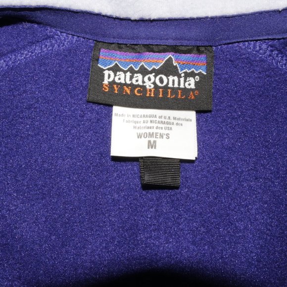 Patagonia Synchilla Purple Vest - Picture 3 of 9